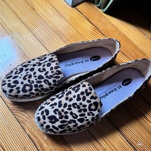 Dr. Scholl's Brown and Black Flats Comfortable Loafers